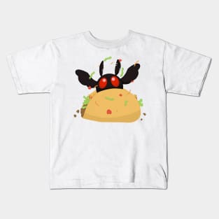 Taco Time Mothman Kids T-Shirt